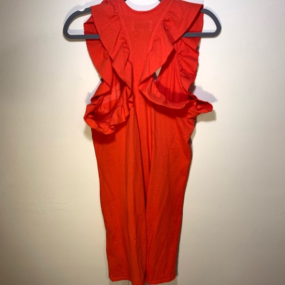 Current/Elliot Ruffle Shoulder Tank Dress - Picture 5 of 6